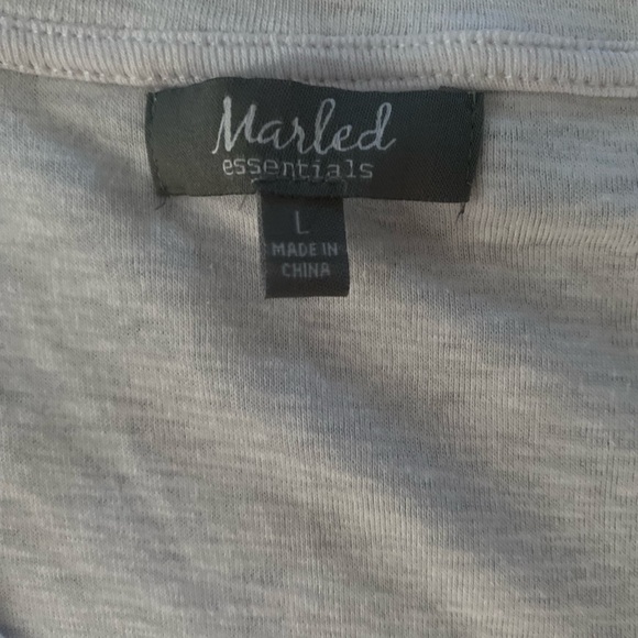 Marled v neck tank top - Picture 3 of 8
